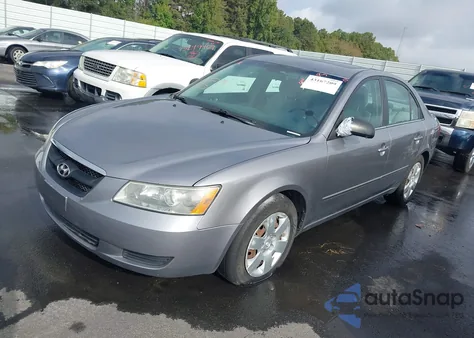 2008 Hyundai Sonata Gls V6 из США, поврежденный, VIN 5NPET46F28H379632